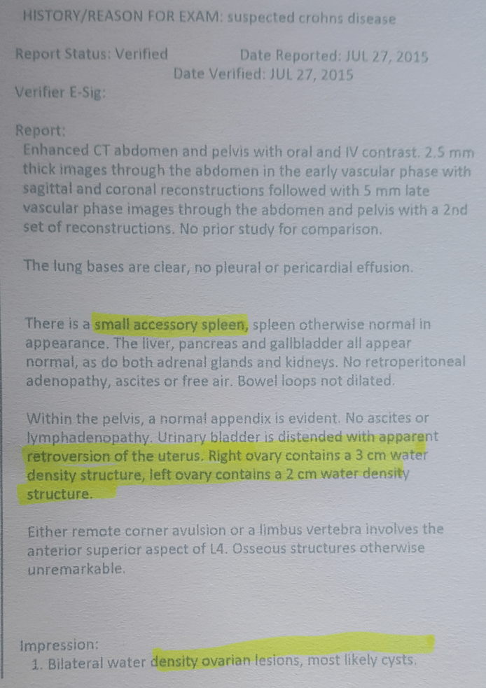 CT Scan #1 - It Could Be Worse Blog 