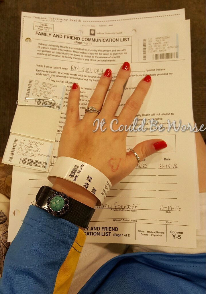 It Could Be Worse Blog - Double Balloon Endoscopy - Hand