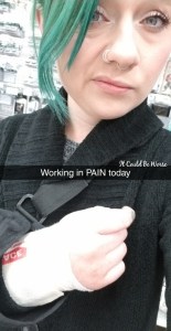 Stelara Infusion & Ganglionectomy Pain - It Could Be Worse - Mary Horsley