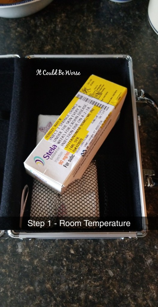 Stelara Self-Injection #1 | It Could Be Worse Blog - May Horsley