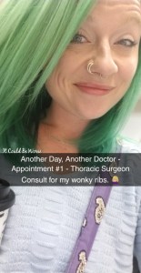 Stelara Self-Injection #2 & Rib Pain - It Could Be Worse Blog - Mary Horsley